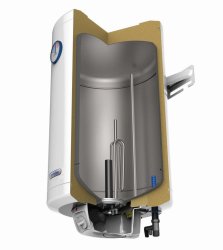Накопительный водонагреватель Metalac Heatleader MB 100 Inox R