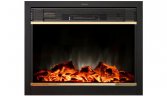 Каминокомплект Interflame Экстер венге угловой с очагом Jupiter FX M Brass