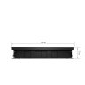 Внутрипольный конвектор Royal Thermo Atrium 75/400/2900-DG-U-DB