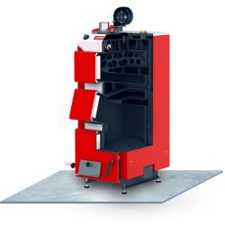 Напольный твердотопливный котел Defro KDR Plus 3A 40