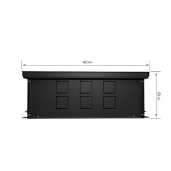 Внутрипольный конвектор Royal Thermo Atrium 150/400/2100-DG-U-BL